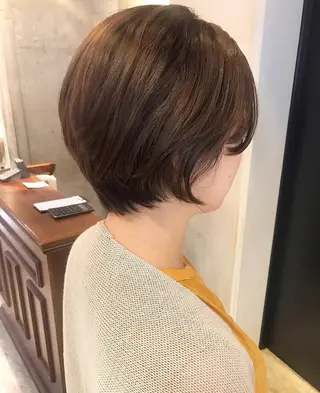 ショート カラー 小林 佳祐のヘアスタイル