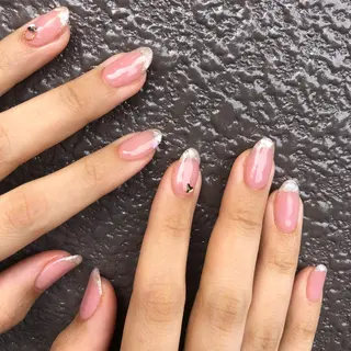 ロング カラー ヘアアレンジ キッズ ネイル マツエク・マツパ 福田 加奈のネイルデザイン