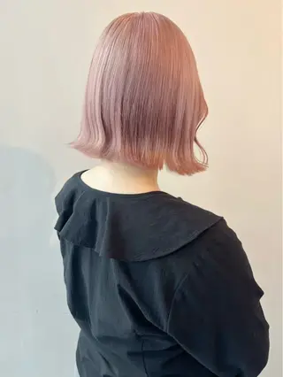 ショート bless所属・韓国ボブ天文館 🎀kanon🎀のヘアスタイル