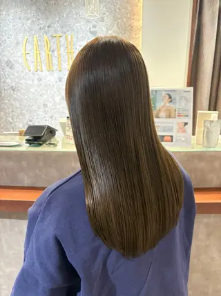 ロング 関 真理菜のヘアスタイル