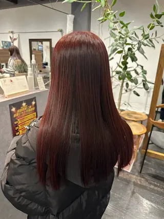 ロング 稲本麻衣 【韓国ヘア】のヘアスタイル