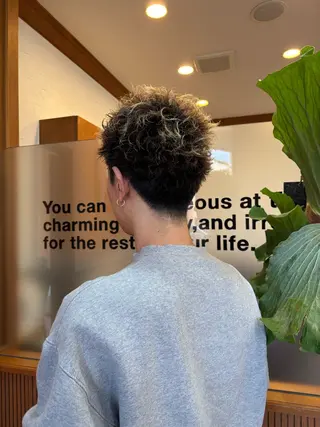 カラー メンズ only-hope所属・中村 由紀のヘアスタイル