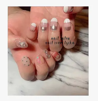 ネイル ﾈｲﾙﾙｰﾑﾘｯｶ 𝐦𝐚𝐲𝐮のネイルデザイン