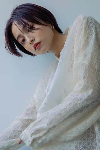 ショート レイヤーカット/ カラー特化/YUTOのヘアスタイル