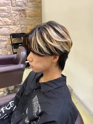 カラー メンズ 新宿/パーマ🦋 メンズボブ/めいのヘアスタイル