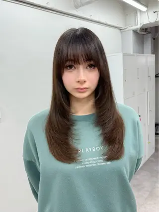 ロング ウルフ・ボブ モデル✵HARUTOのヘアスタイル