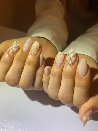 ミディアム shandy nailのネイルデザイン
