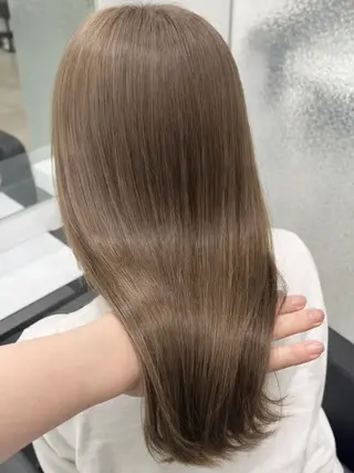 カラー 《ブリーチ/赤み消し /髪質改善》若松良樹のヘアスタイル