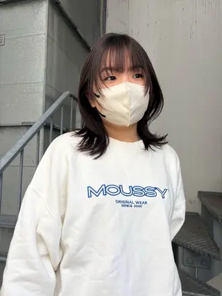 ミディアム 似合わせカット🫧/ パーマ🥇/KIBEのヘアスタイル