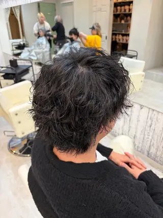 パーマ メンズ りゅうせい ／モデル募集中のヘアスタイル