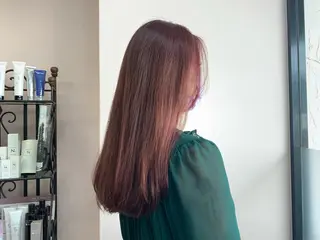 ロング カラー 大林 千尋のヘアスタイル