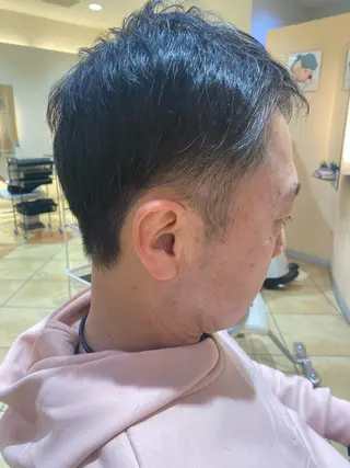 ショート メンズ 丸みショート/メンズ カット　佐々木真未のヘアスタイル