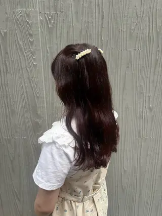 カラー 🎀西川芽依/ 暖色カラー🎀のヘアスタイル