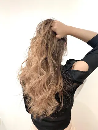 カラー 本場韓国ヘア特化 아이비/Aibiのヘアスタイル