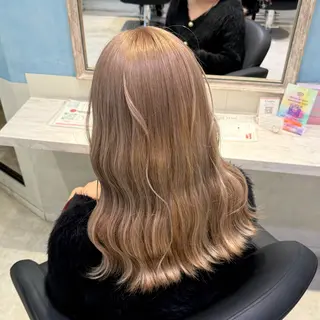 ロング カラー 🦋ブリーチ/カラー 専門AYA💖のヘアスタイル
