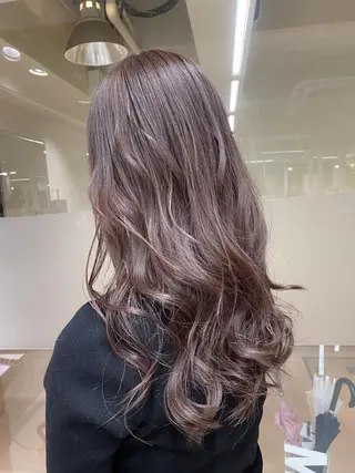 セミロング カラー 【透明感、艶髪】西村 有司のヘアスタイル