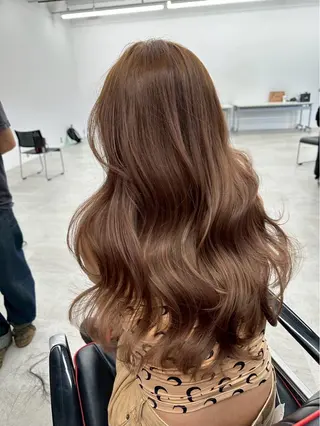 ロング カラー nao 艶カラー🌙* :ﾟのヘアスタイル