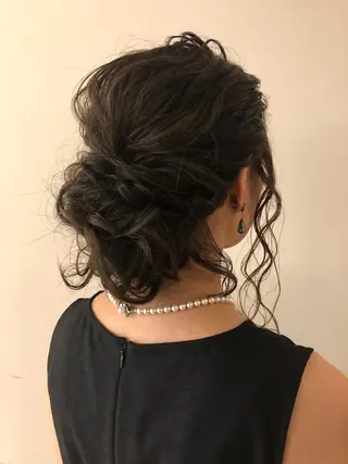 ロング ヘアアレンジ レイヤーカット✂️ 横浜No1♡下鳥翔子のヘアスタイル