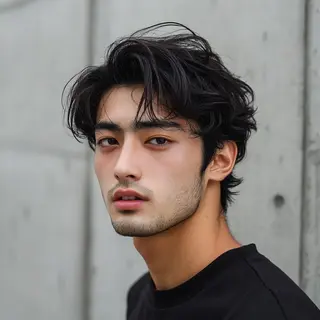 ショート カラー パーマ CLUTCH天王寺 西藤遥河のヘアスタイル