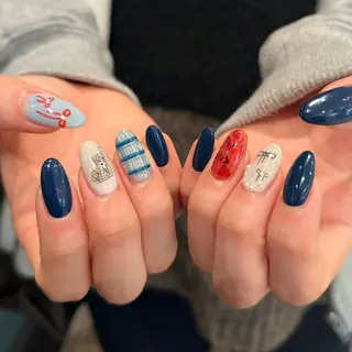 ネイル Nail salon coffret あべの店所属・coffret. smpyのネイルデザイン