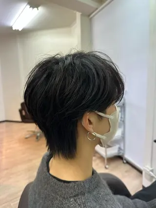 ショート メンズ Ryo 難波 メンズサロンのヘアスタイル