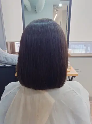 ミディアム 髪質改善・絹髪縮毛 矯正・TSUDAのヘアスタイル