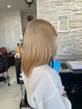 ミディアム カットモデル募集中/ 大城しょうかのヘアスタイル