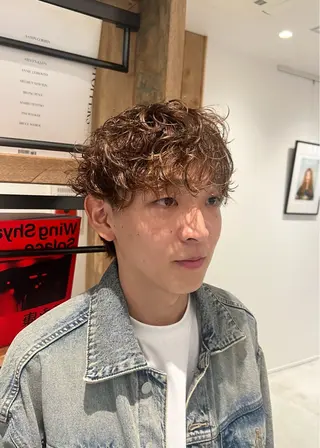 ショート パーマ/名古屋パーマ / コデラ ナナホのヘアスタイル