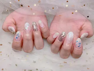 ネイル MiKi Nai池袋 長さだし得意のネイルデザイン