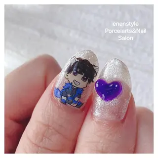 ミディアム ネイル 👑enen style👑のネイルデザイン