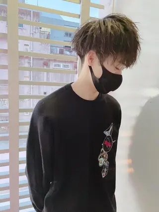 ショート ヘアアレンジ メンズ メンズZina代表 田端 麗治のヘアスタイル