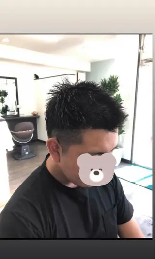 ショート メンズ 田中 真理のヘアスタイル