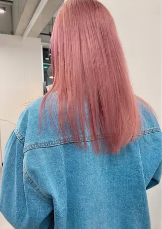 ロング カラー ヨシモトリョウ 髪質改善/美髪のヘアスタイル