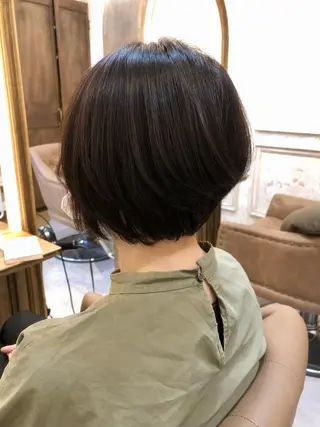 ショート カラー 鷺沼駅徒歩1分 キシタクのヘアスタイル