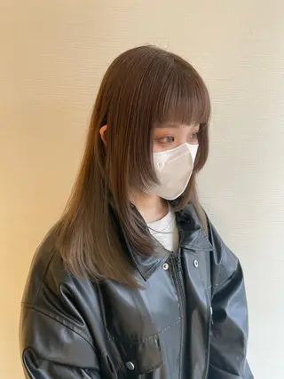 セミロング カラー ✨髪のソムリエ✨ 岩川和生のヘアスタイル