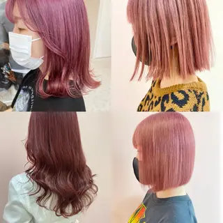 カラー 西本 夏美のヘアスタイル