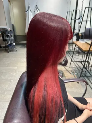 ロング カラー 🎀ハイトーン・艶 カラー HANA🎀のヘアスタイル