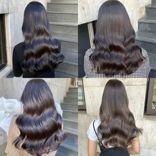 セミロング カラー メンズ 韓国系レイヤー特化 hiroのヘアスタイル