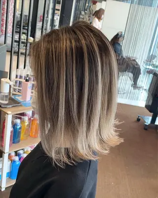 ミディアム カラー EARTH石巻店 尾形  裕のヘアスタイル