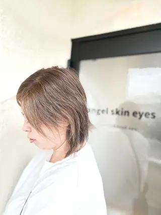 カラー angel skin eyesのヘアスタイル