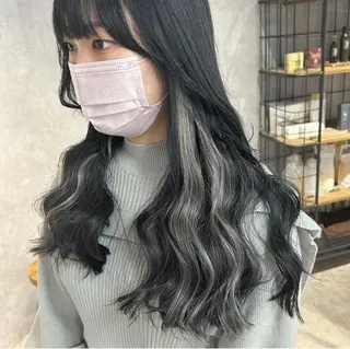 ロング ブリーチ&エクステ 🥀ケアカラー特化のヘアスタイル