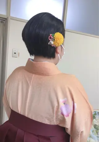ショート くまがい みゆ【edge.】のヘアスタイル