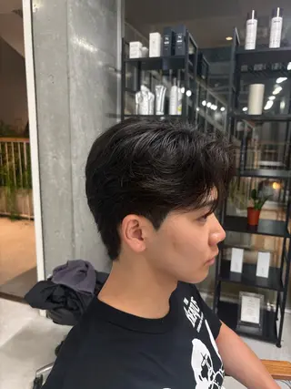 パーマ メンズ メンズパーマ特化 園田　楓莉のヘアスタイル