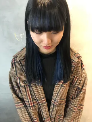 ロング MIYU💋💖 〈XENA渋谷本店〉のヘアスタイル