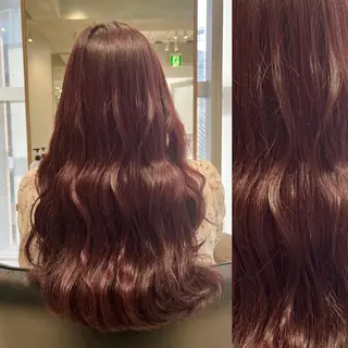 ロング カラー ヘアアレンジ stylist ◎RUKI.のヘアスタイル