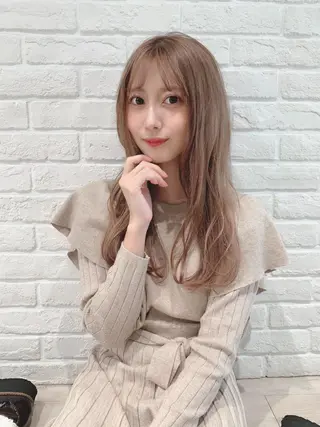 ロング カラー なりたいが叶う ながしまじゅんきのヘアスタイル