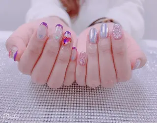 ネイル はぴねす所属・横浜 美夢のネイルデザイン