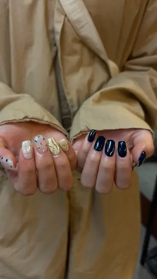 ネイル しおん🎶｜ひと 癖ニュアンス｜個性派のネイルデザイン