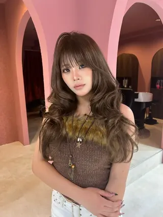 ロング カラー 原宿/ワンホンヘア SAAYA🖤のヘアスタイル