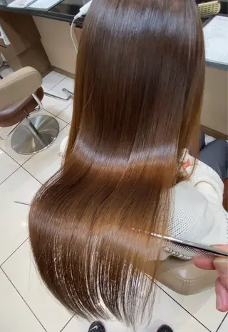 ロング パーマ 💍美髪矯正💍 髪質改善・店長 伊藤のヘアスタイル